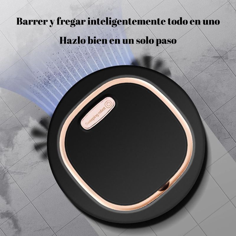 Robot Aspirador Inteligente con Estación de Carga - Limpieza Automática para Hogar con Tecnología de Succión Avanzada.HOGAWAY