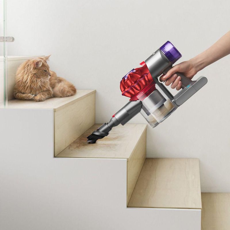 Aspiradora Dyson V8 Origin Aspiradora de varilla inalámbrica | Roja | Potencia de succión sin cable | Hasta 40 Minutos