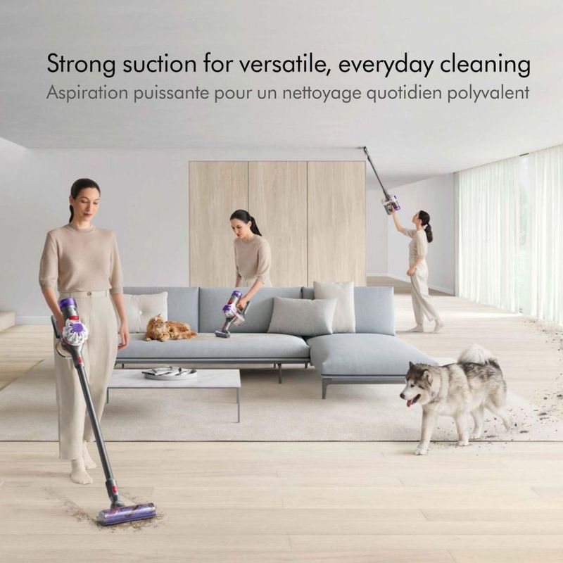 Aspiradora Dyson V8 Origin Aspiradora de varilla inalámbrica | Roja | Potencia de succión sin cable | Hasta 40 Minutos