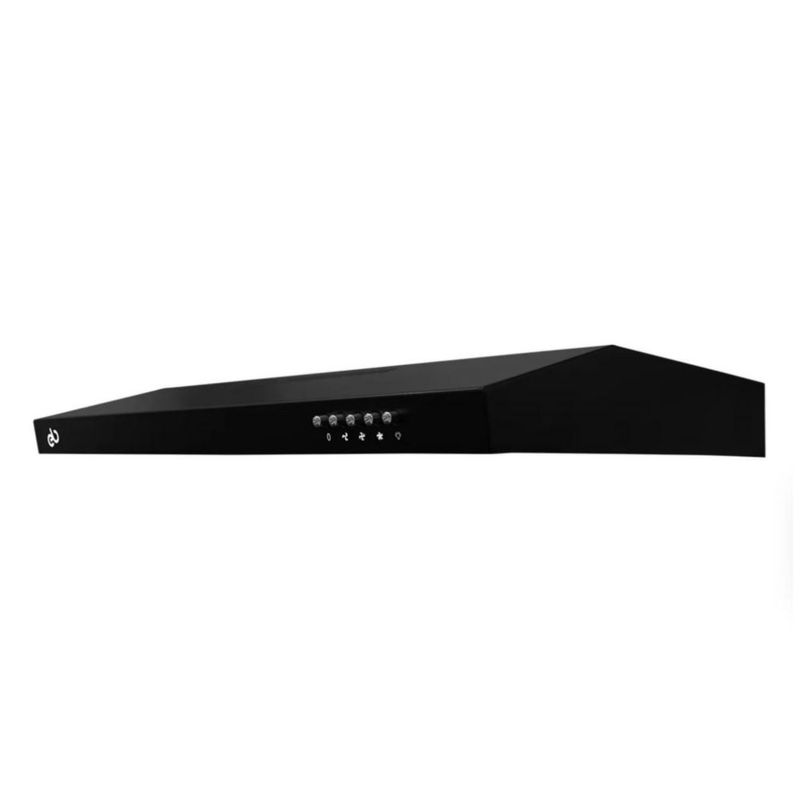 Campana Bajo Alacena EB Técnica EB-360 de 60 cm en Acero Inox Negro