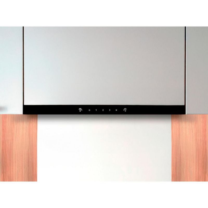 Campana Empotre Extraíble EB Técnica EB-370-B de 70 cm Acero Negro