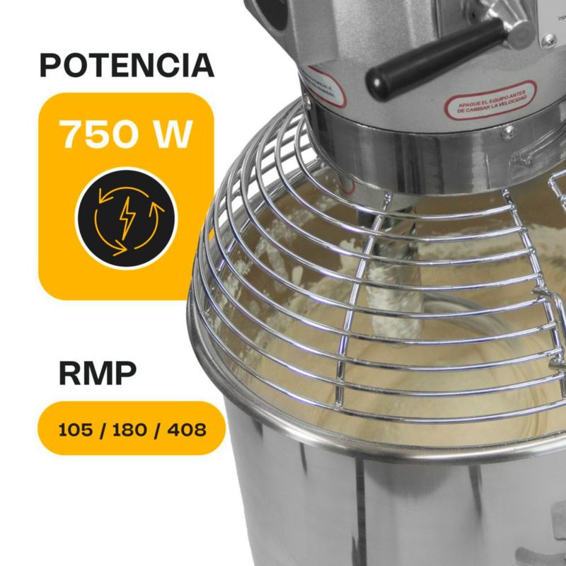 Batidora 30 L Uso Comercial
