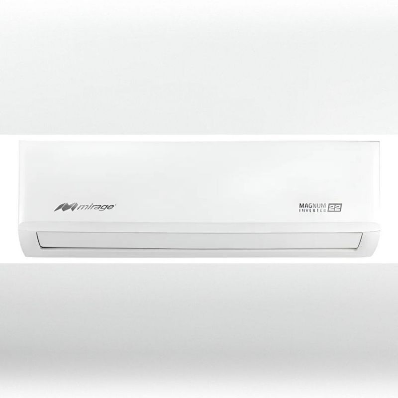 Mini Split Mirage Inverter Magnum 22 Frío-Calor 1 Ton 220V Blanco