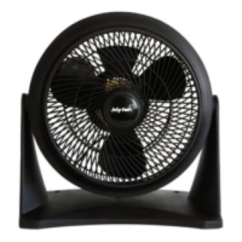 Ventilador de piso MYTEK 3337 12" negro