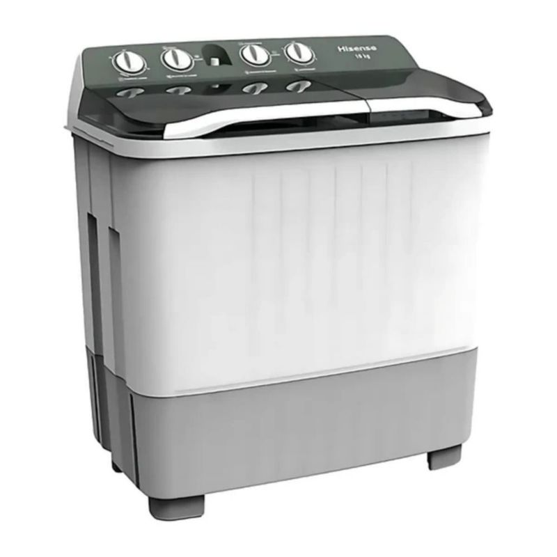 Lavadora Semiautomática Doble Tina 16 Kilos Hisense WSA1603P