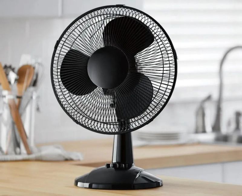 Ventilador Mainstays Ft30-8mbb Negro (Ventilador de mesa)