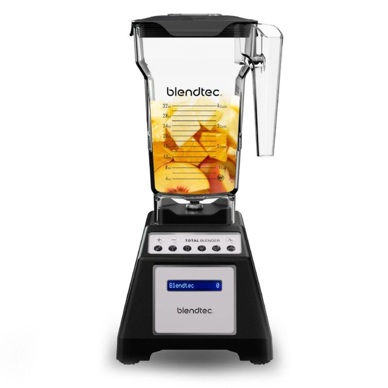 Licuadora Blendtec Total Blender Classic con tarro de cuatro lados de 22 litros
