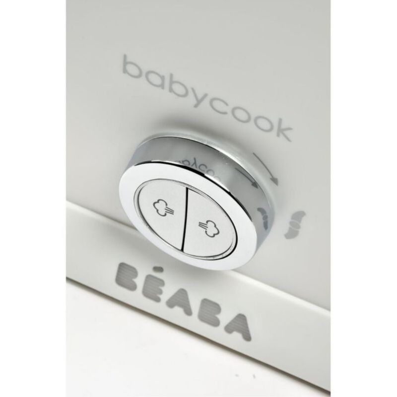 BEABA Babycook Duo Procesador de Alimentos para Bebés - 4 en 1 vaporiza, licua, descongela y calienta – Color Avena