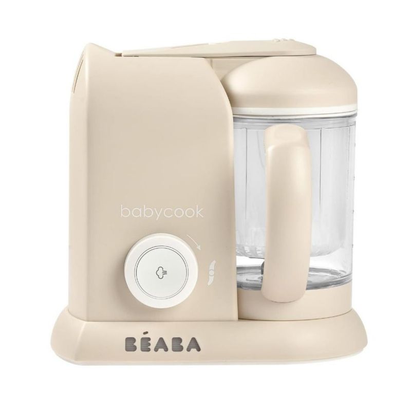 BEABA Babycook Solo 4 en 1 – Procesador y Vaporera de Alimentos para Bebé – Color Arcilla