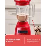LICUADORA B&D MOD. BLBD210-RLA 10V PLÁSTICA ROJA