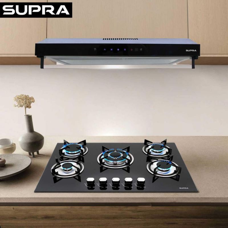 Supra Combo parrilla 5Q y campana 60cm CAPPERI