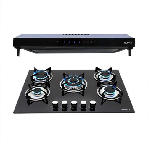 Supra Combo parrilla 5Q y campana 60cm CAPPERI