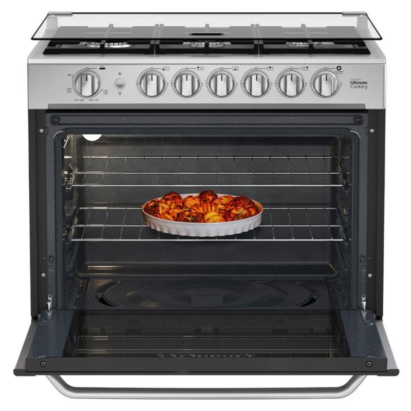 Estufa de Empotre Mabe 80cm 30" MA0C80500CI3 6 quemadores Tecnologia Ultimate