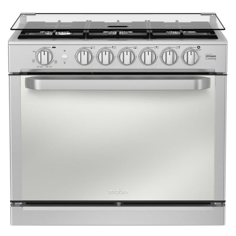 Estufa de Empotre Mabe 80cm 30" MA0C80500CI3 6 quemadores Tecnologia Ultimate