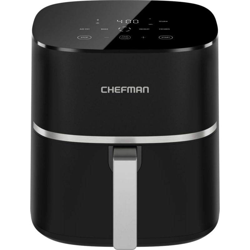 Freidora Chefman TurBox de 5 litros 4 en 1 extra crujiente 1500 W