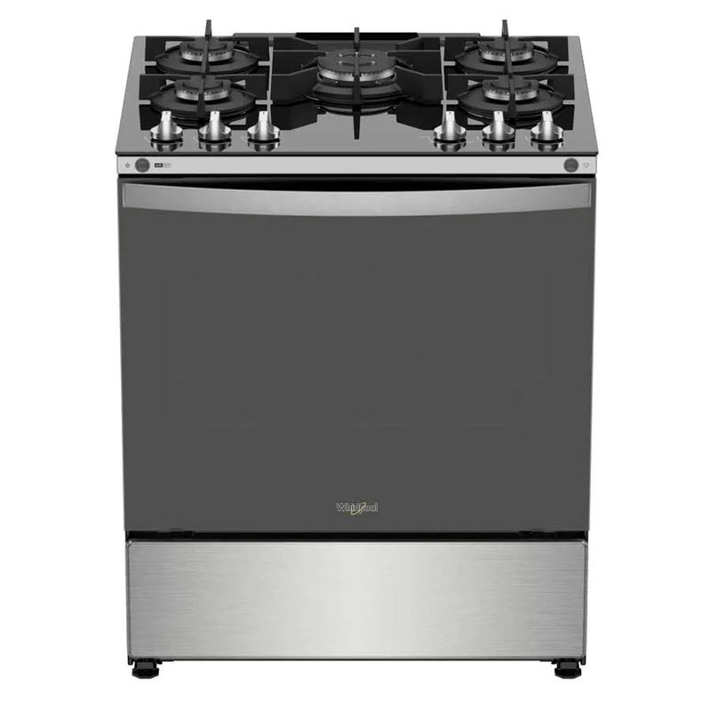 Estufa de Gas WFR7650S Xpert Air Cooking de piso 30" con 5 quemadores - Acero inoxidable