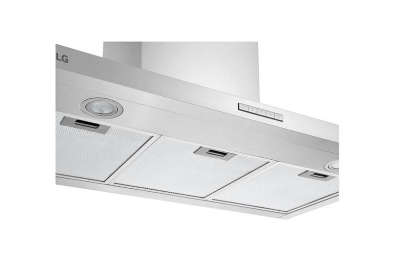 Campana Extractora LG 90cm con Filtro de 4 Capas y Carbón