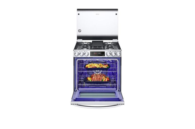Estufa LG 5.8 pies cúbicos con Air Fryer Easy Clean Panel Touch