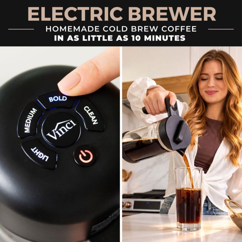 Cafetera eléctrica para cold brew VINCI Express de 14 L