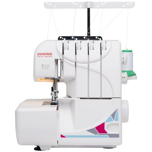 Overlock Janome MOD-8933 convertible de 3 y 4 hilos con diferencial