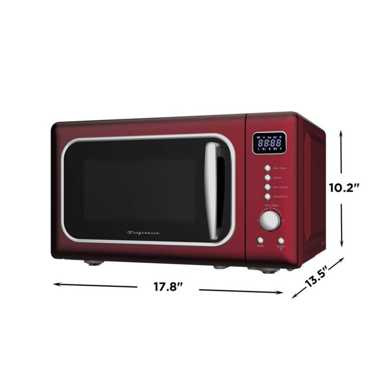 Microondas Frigidaire EMW788Retro 07 pies cúbicos 700 W Rojo