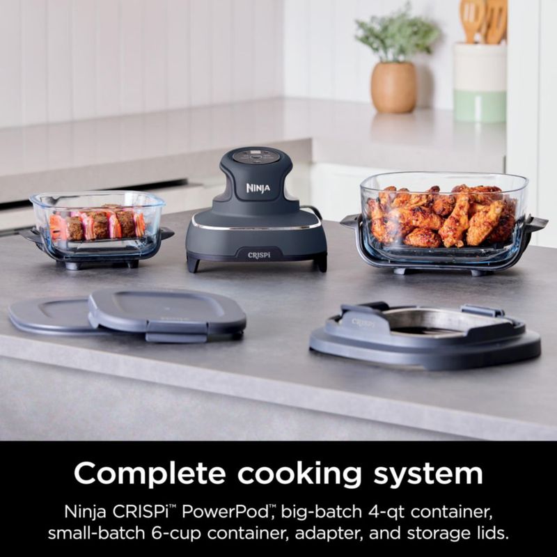 Reacondicionado Ninja Crispi apta para freidora microondas congelador y lavavajillas