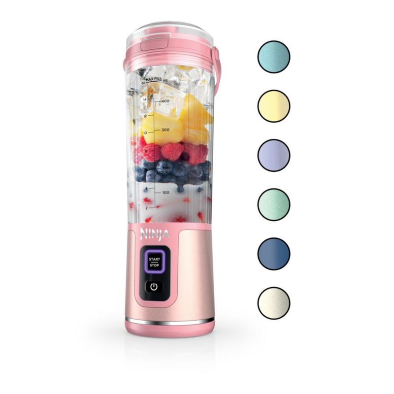 Licuadora portátil Ninja Blast BC151PK 500 ml inalámbrica rosa