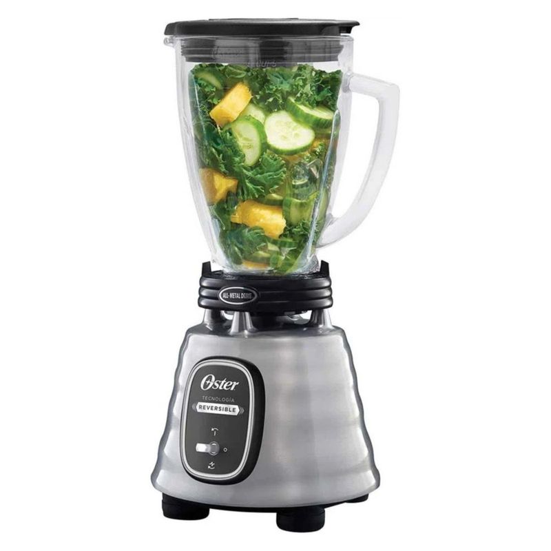 Licuadora Oster Vaso de Vidrio 1.5 Litros Gris BLSTBESTE-013