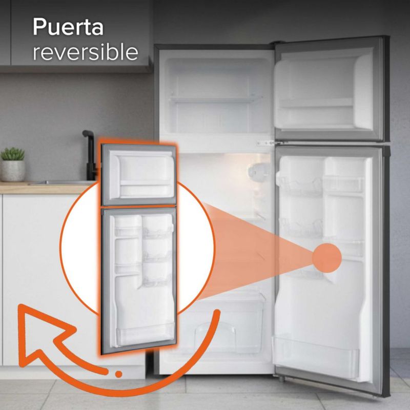 White Westinghouse Refrigerador Frigobar 4.4 pies 125L Top Mount
