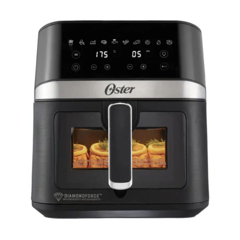 Freidora de Aire Digital Oster DiamondForce 6 Litros Negra CKSTAF60WDDF