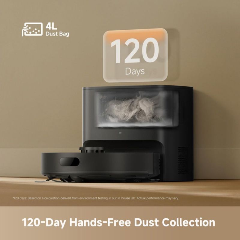 Robot aspirador DREAME D20 Air Plus 20000Pa con vaciado automático
