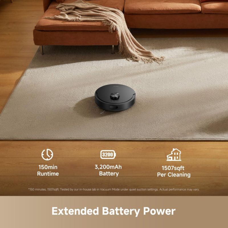 Robot aspirador DREAME D20 Air Plus 20000Pa con vaciado automático