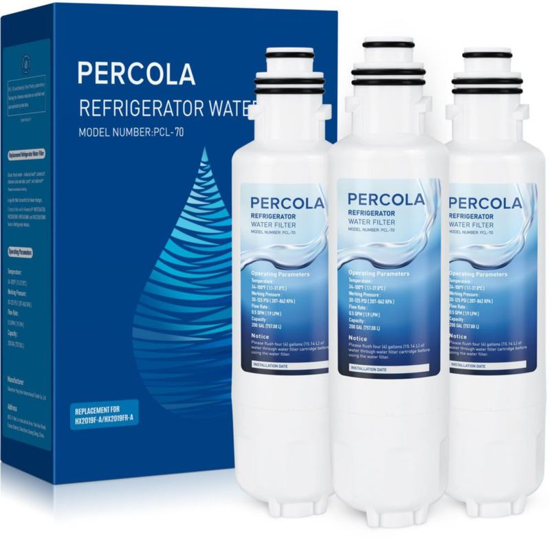 Filtro de agua PERCOLA compatible con HX2019FR-A paquete de 3