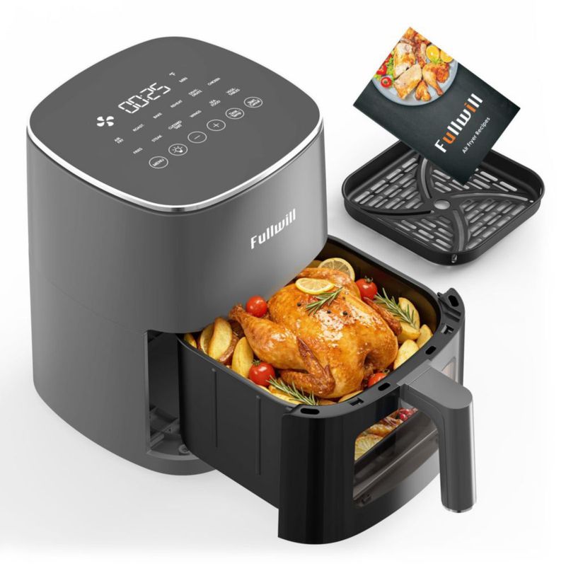 Freidora de aire Fullwill 6QT 12 en 1 multifunción 1700W