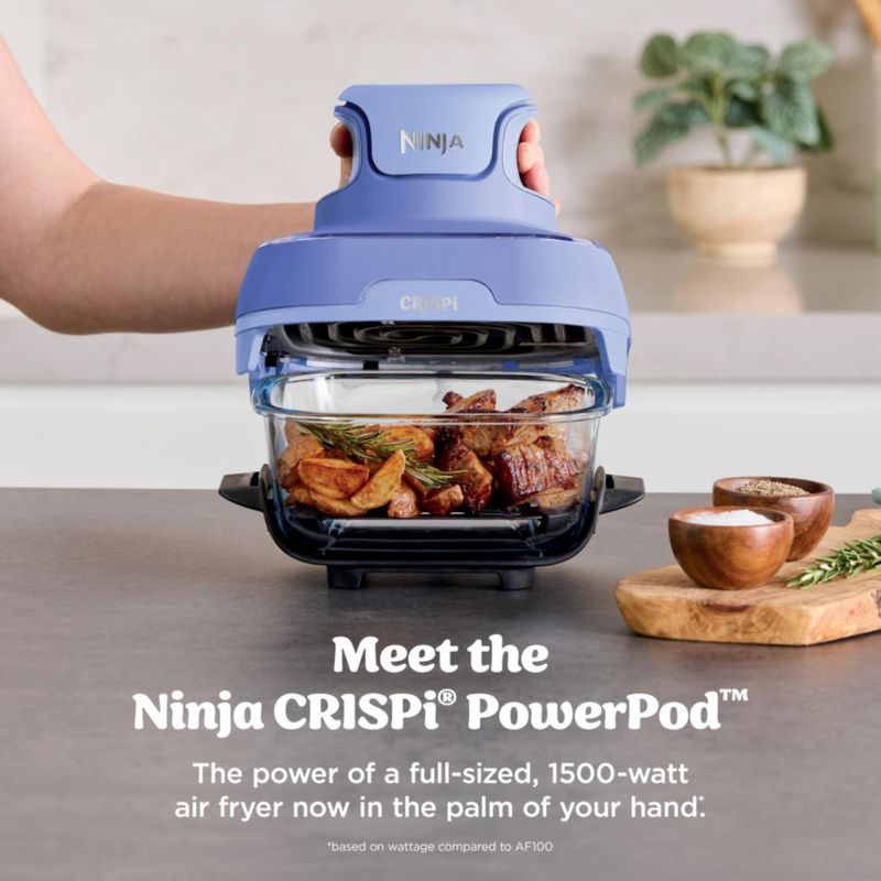 Freidora de Aire Ninja FN101PR de 4 QT Sistema de Cocina Portátil 4 en 1