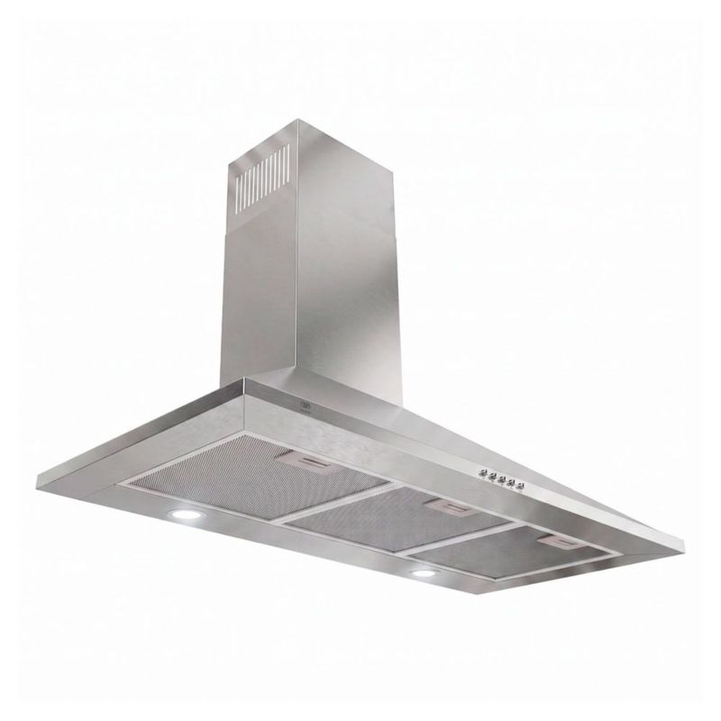 Campana de Pared Piramidal 76cm Acero inoxidable Avera CEP76