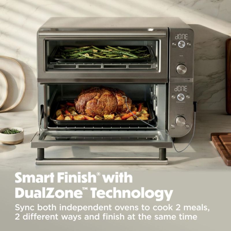 Horno de Encimera Ninja DCT871 30.2 Qt Freidora de Aire 12 en 1