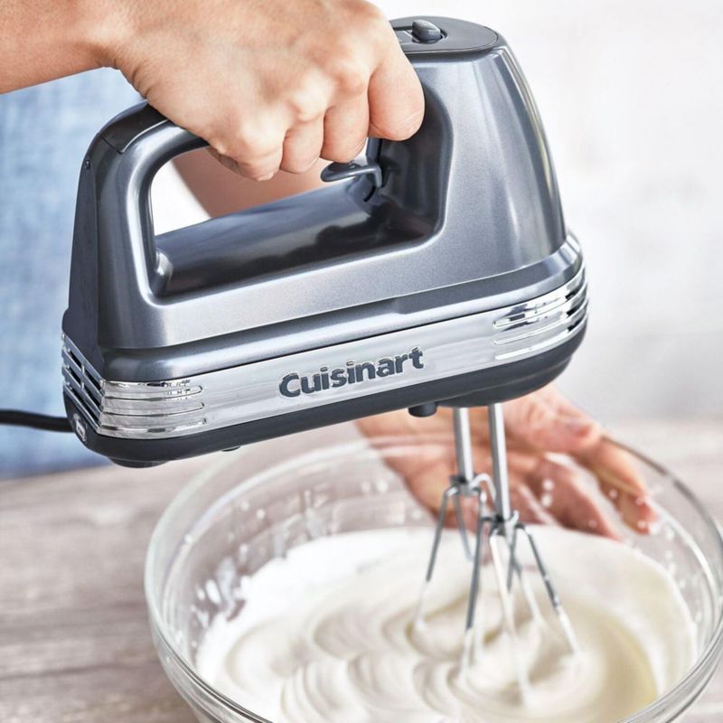 Batidora de Mano Cuisinart HM-70MGSLT 9 Velocidades 220W Gris