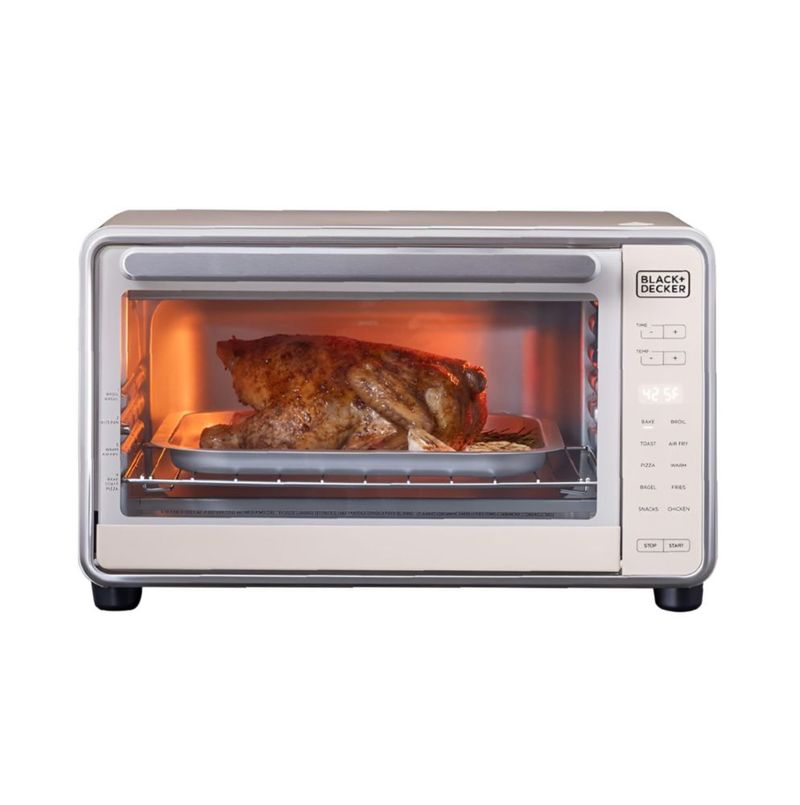 Horno de Encimera BLACK+DECKER Crisp n Bake PRO con Freidora de Aire