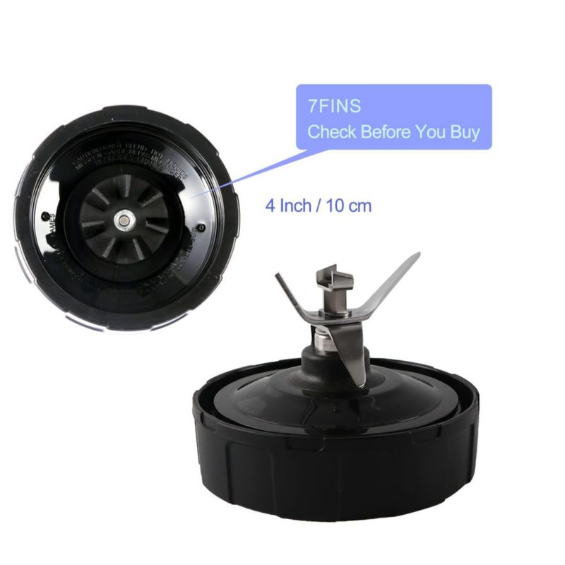 Cuchilla Extractora PODCAY 7 Aspas Compatible con Licuadoras Ninja