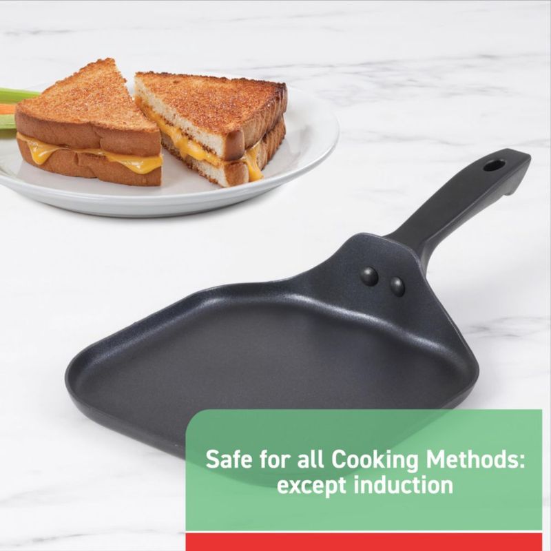 Mini plancha antiadherente T-Fal de 165 cm apta para lavavajillas