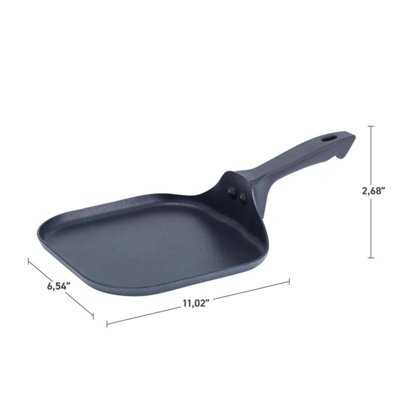 Mini plancha antiadherente T-Fal de 165 cm apta para lavavajillas
