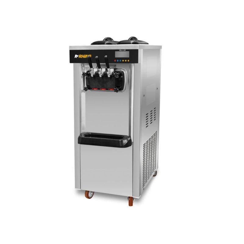 Máquina de Helado Industrial RHINO HELA-1.5P 14-20 L/h 3 Dispensadores