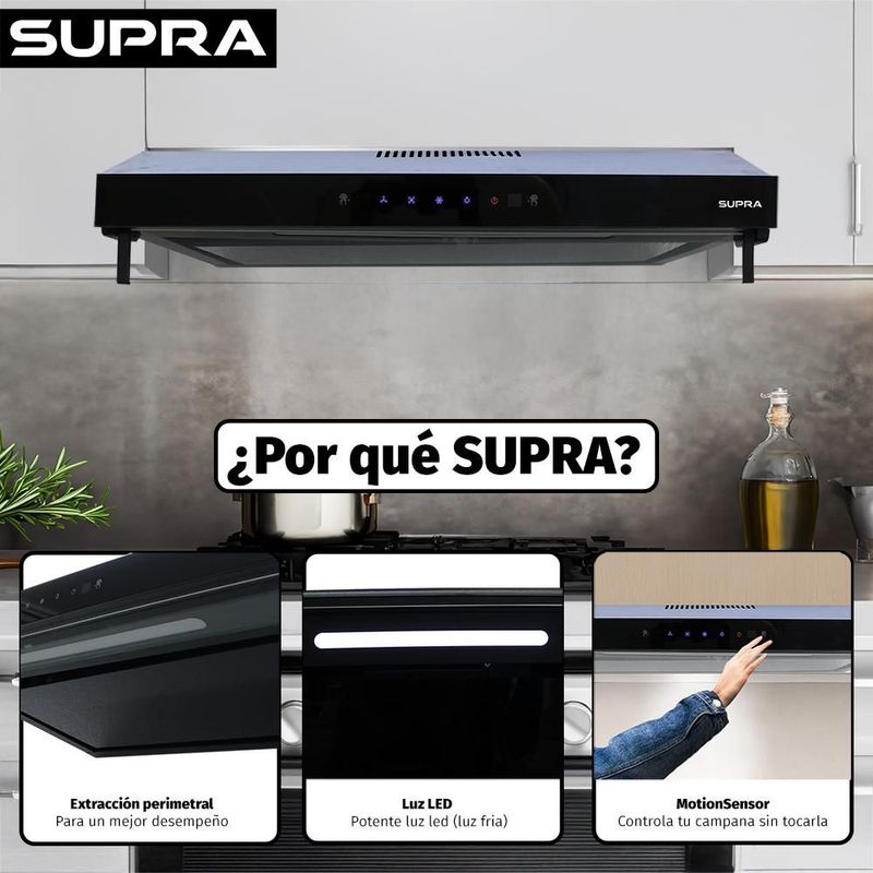 Combo Supra Parrilla y Campana VITA 4