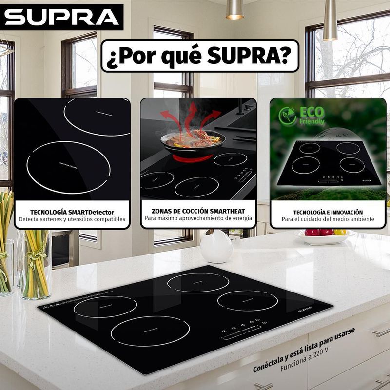 Combo Supra Parrilla y Campana VITA 4