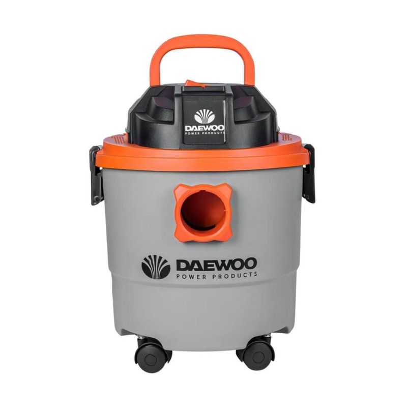 Aspiradora Daewoo 15 Litros para Sólidos y Líquidos Gris DAVC90-15L