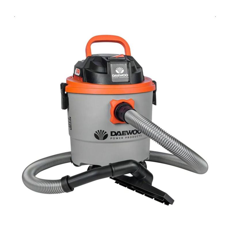Aspiradora Daewoo 15 Litros para Sólidos y Líquidos Gris DAVC90-15L