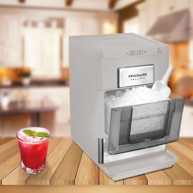 Fabricador de Hielo Frigidaire Gallery 15 kg Nugget Acero Inoxidable