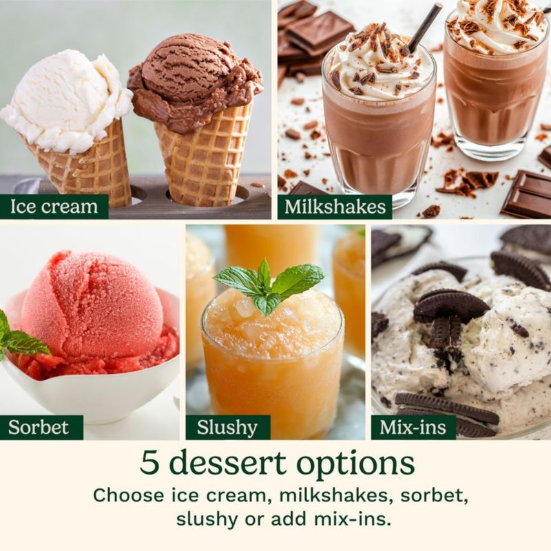 Máquina para Helados Cuisinart FastFreeze 5 en 1 0.5 Pintas