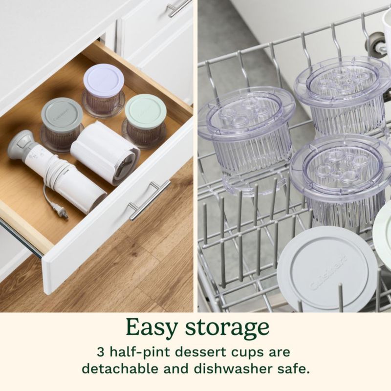 Máquina para Helados Cuisinart FastFreeze 5 en 1 0.5 Pintas